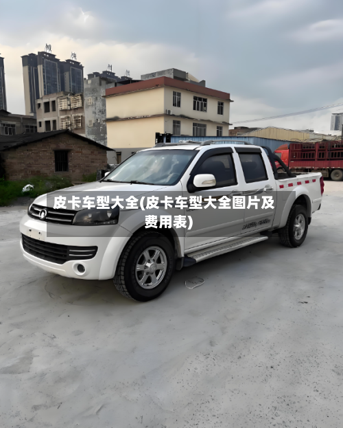 皮卡车型大全(皮卡车型大全图片及费用表)-第3张图片