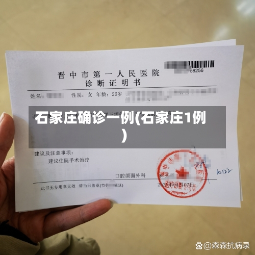石家庄确诊一例(石家庄1例)