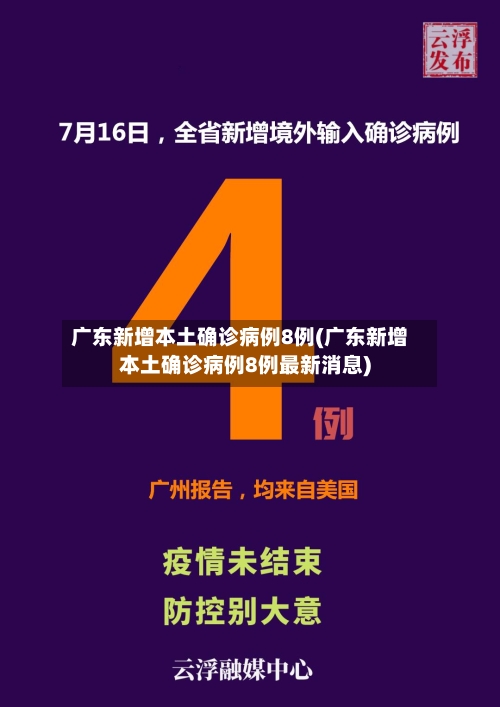 广东新增本土确诊病例8例(广东新增本土确诊病例8例最新消息)