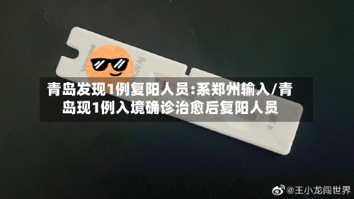 青岛发现1例复阳人员:系郑州输入/青岛现1例入境确诊治愈后复阳人员