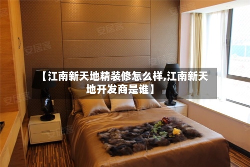 【江南新天地精装修怎么样,江南新天地开发商是谁】