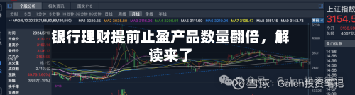 银行理财提前止盈产品数量翻倍，解读来了-第2张图片